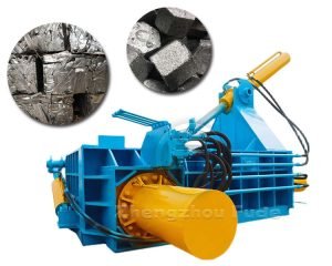 Metal briquetting machine