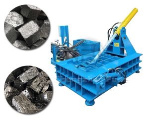 What is the purpose of a metal compactor?