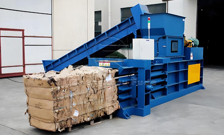 Waste Paper Baler: Save Space by Compressing Scrap Paper