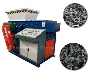 Small rubber shredder