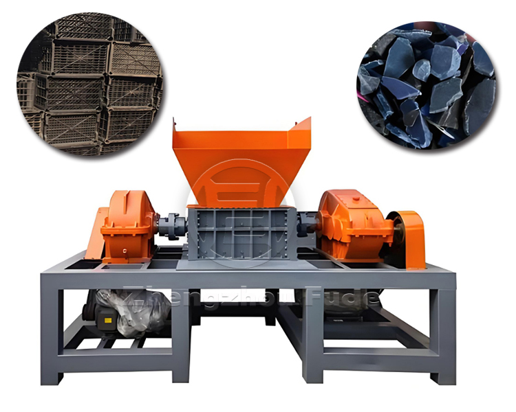 Double axis shredder