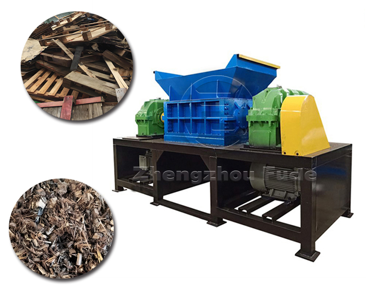 Double axis shredder