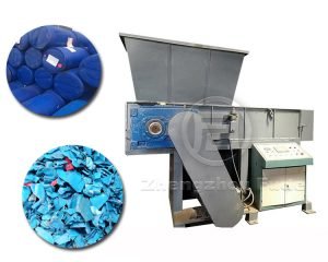 Single axis industrial shredder