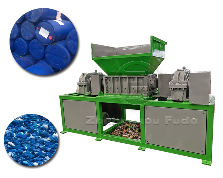 Double axis shredder