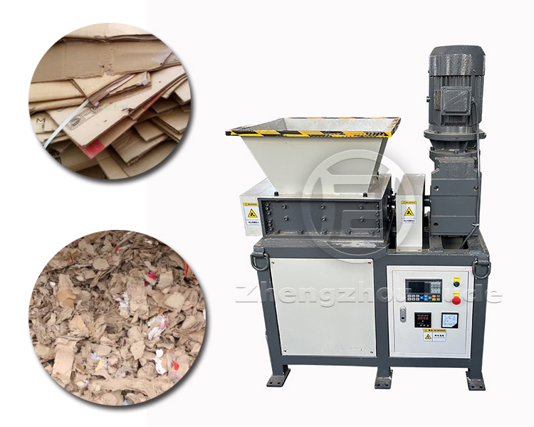 Single axis shredder