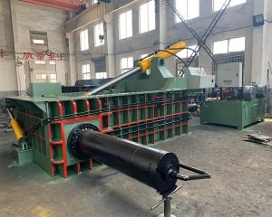 What can a metal compactor press