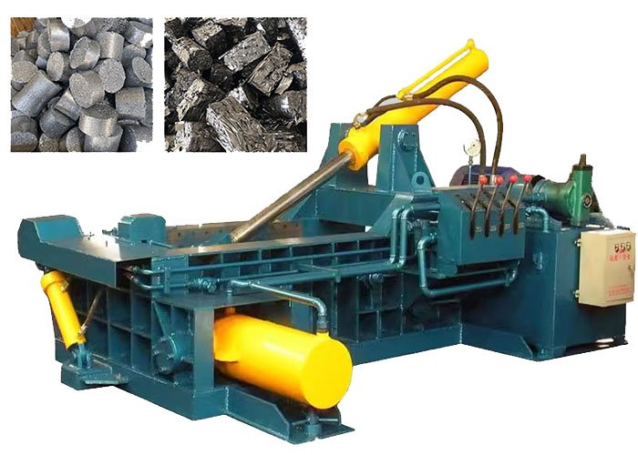 horizontal metal briquetting machine