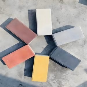 What raw materials are used to make bricks