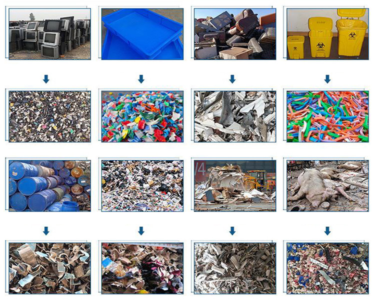 scrap metal shredder videos