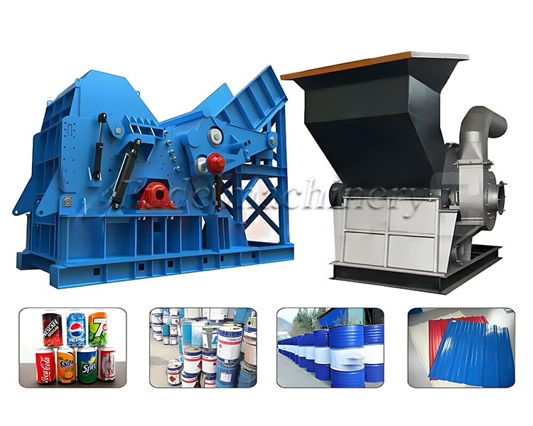 What is the primary function of a metal scrap c...